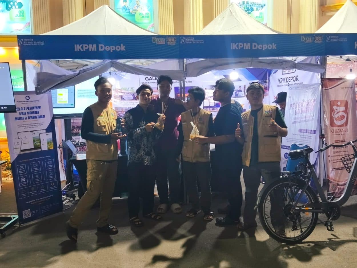 Tunjukkan Kekompakan, IKPM Depok Unjuk Gigi Pamerkan Bisnis Alumni dan Walisantri di Forbis Economic National & Summit Gontor